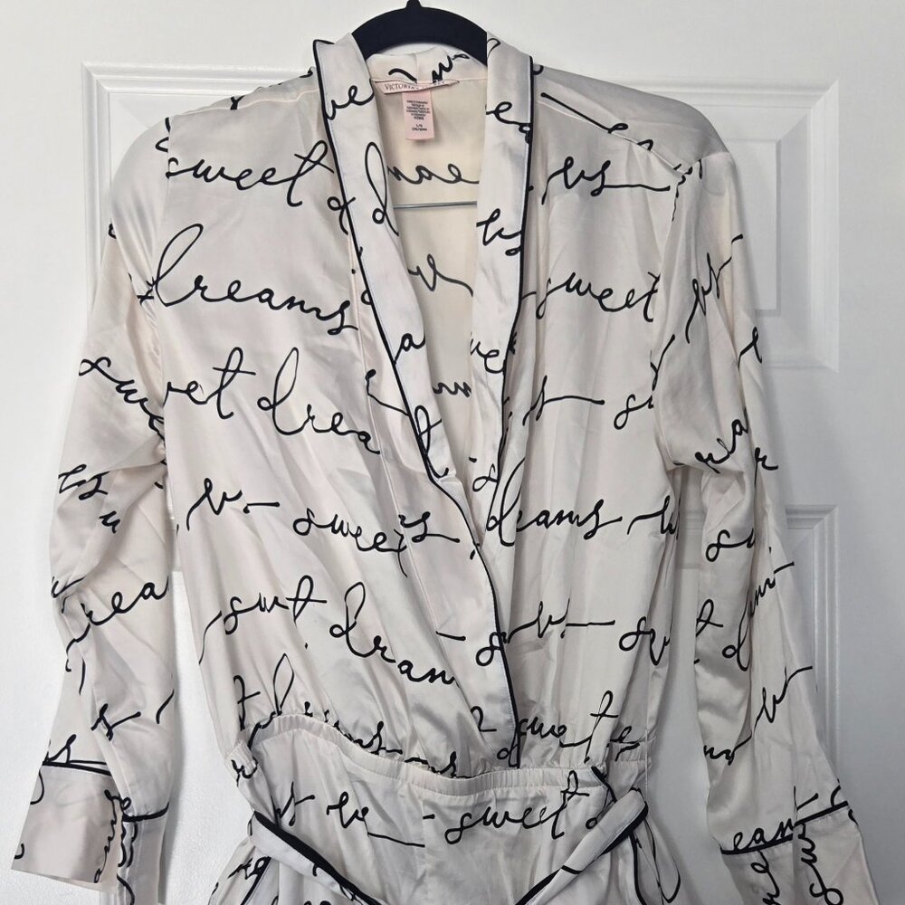Victoria's Secret Sweet Dreams Sexy Satin Sleep Romper